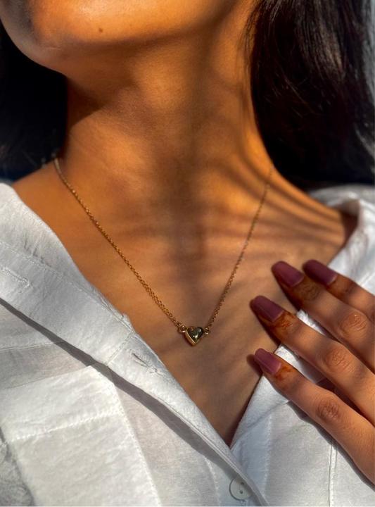 Front Open Magnetic Heart Necklace
