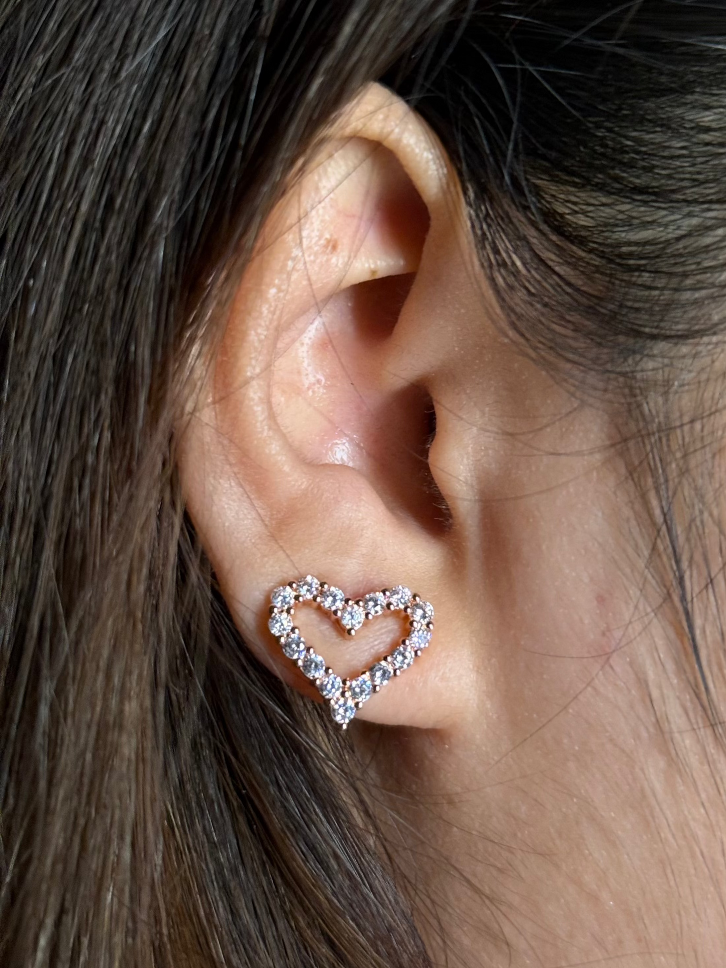 Twinkling Heart Earrings