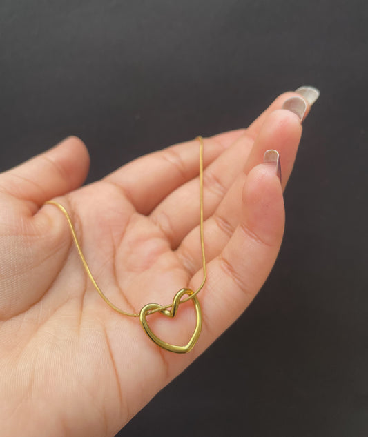 Knotty Heart Necklace